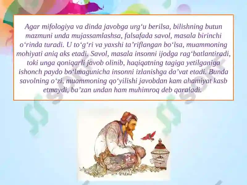 Uygonish davri sharq falsafasi 4
