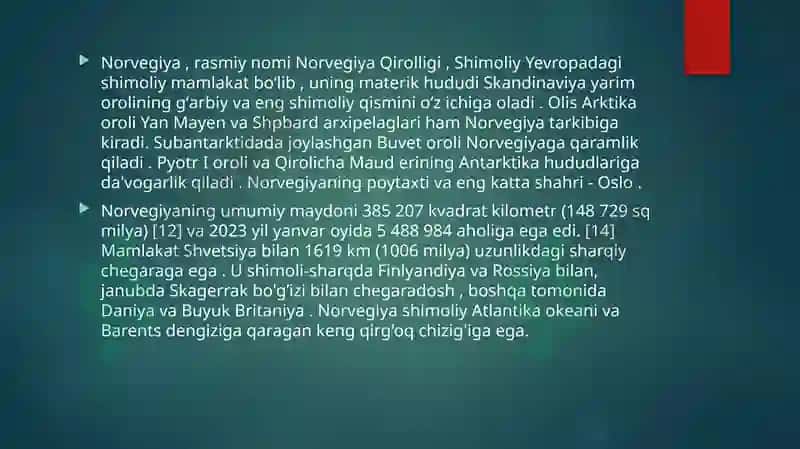 Norvegiya Qirolligi 4