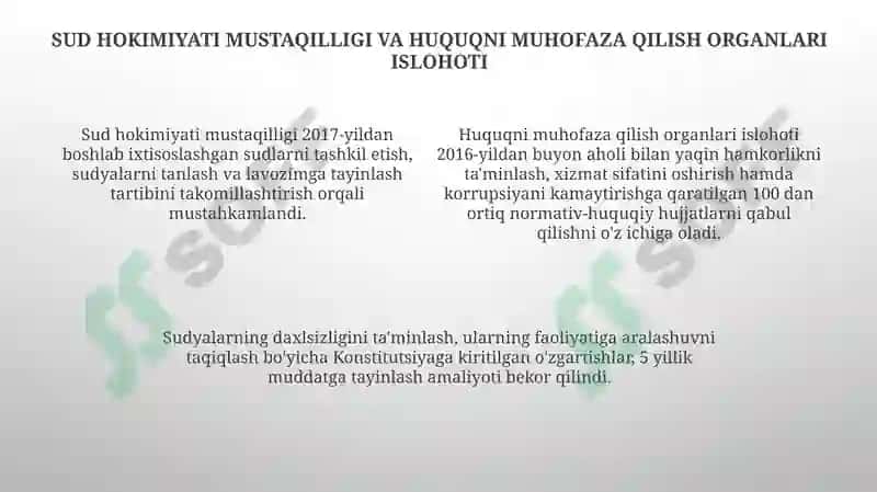 Oʻzbekistonda qonun ustuvorligini taʼminlashning demokratik asoslari 4