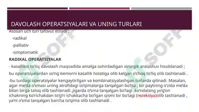Xirurgik operatsiya qoidalari 4