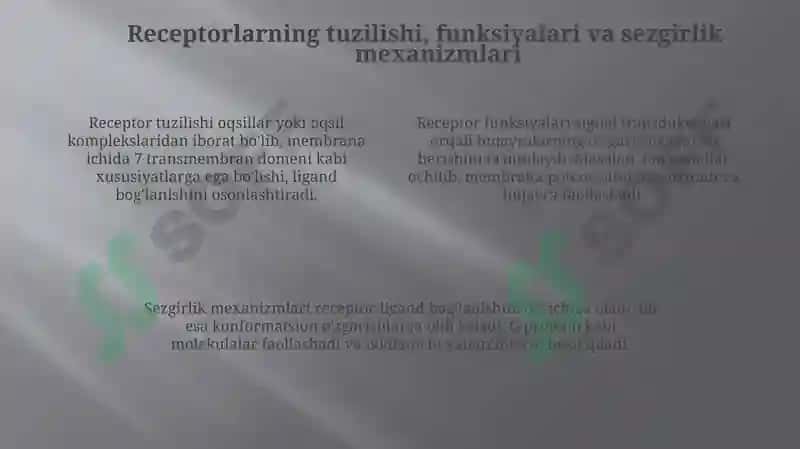 Sezgi organlari tomonidan tashqi signallarni qabul qilish: Ta'rif va turlari 4