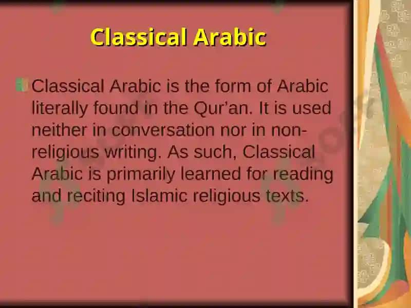 ARABIC 4