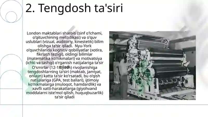 Shaxs taʼlim obʼyekti va subʼekti sifatida uning shakllanish va rivojlanish omillari 4