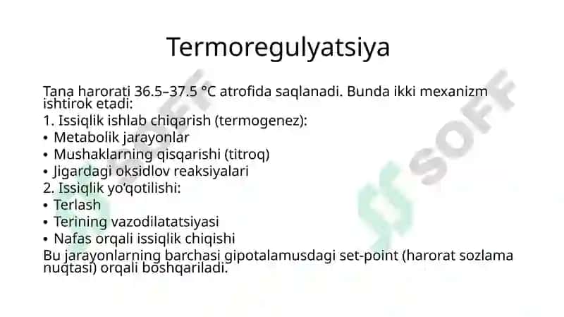 Isitmani gipertermiyadan farqlovchi xossalari 4