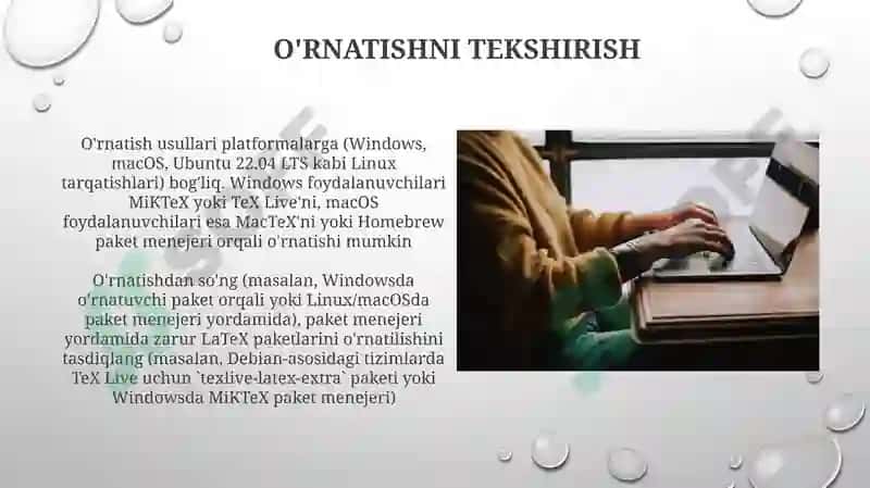 LaTeX dasturini oʻrnatish 4