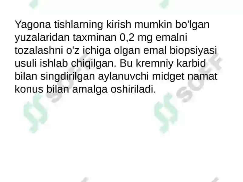 Tish emali biopsiyasi 4