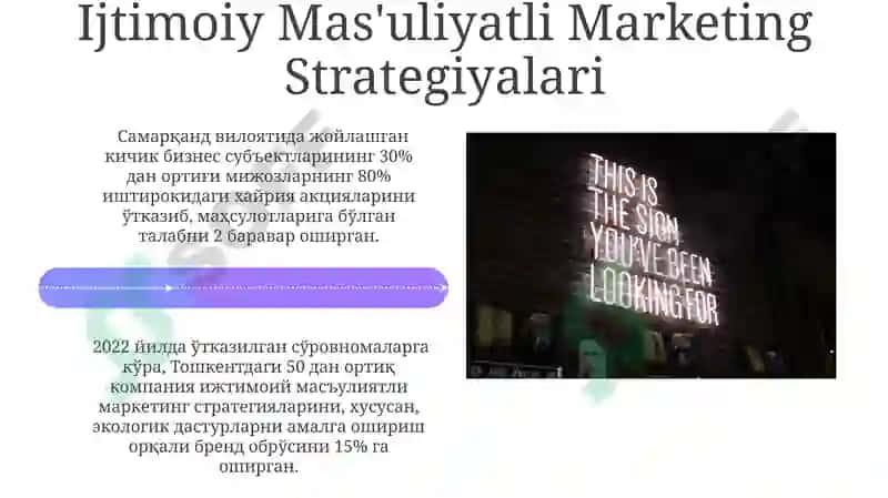 Korporativ Ijtimoiy Mas’uliyat va Marketing 4