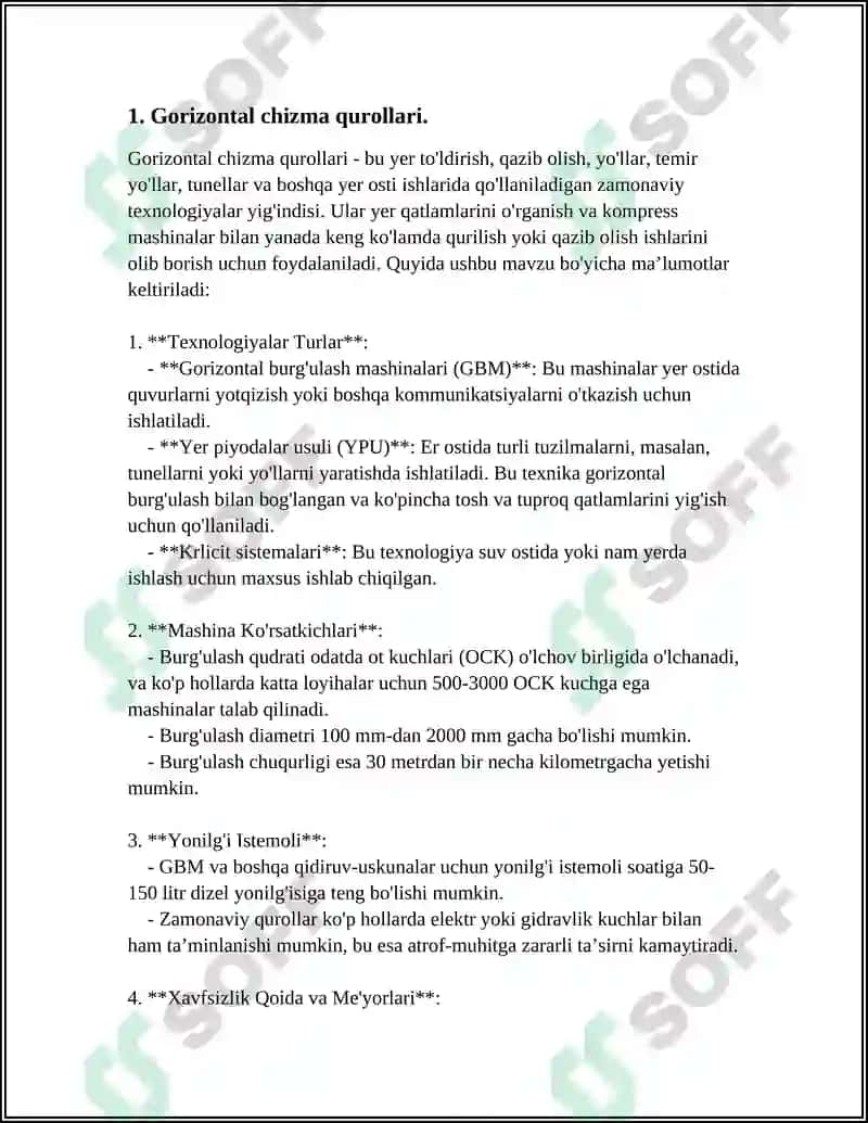 Gorizontal chizma qurollari 4