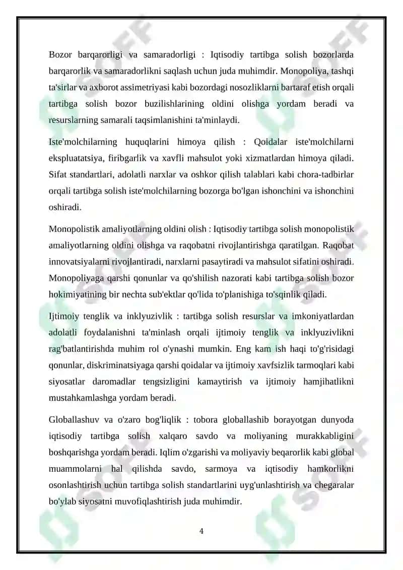 IQTISODIYOTNI TARTIBGA SOLISH ZARURIYATI VA XUSUSIYATLARI 4