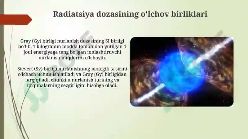Radioaktiv nurlanish turlari 4