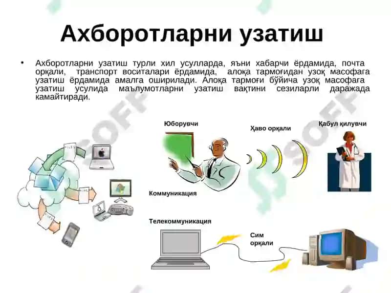 АХБОРОТ ВА УНИНГ АҲАМИЯТИ 4