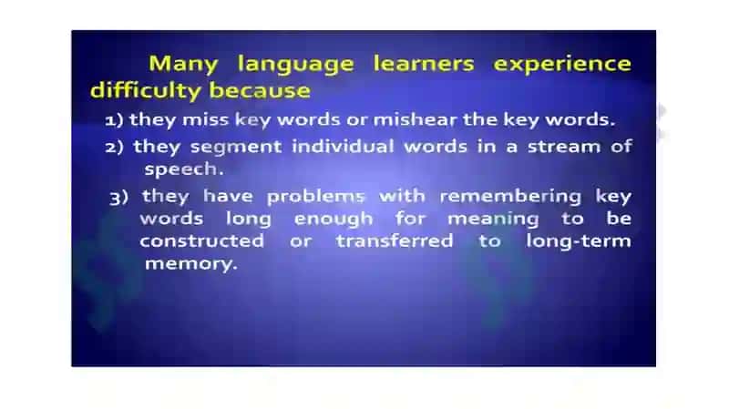 SECOND LANGUAGE LISTENING 4