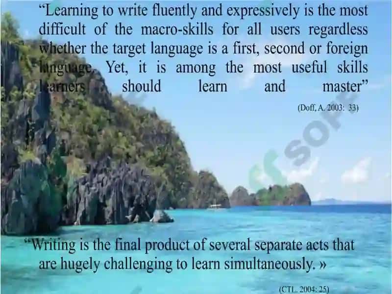 Teaching Writing 4