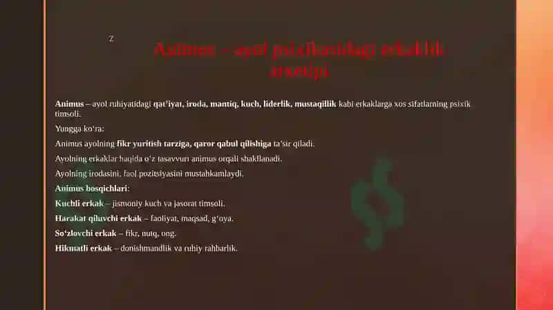 ANIMA VA ANIMUS HAQIDA 4