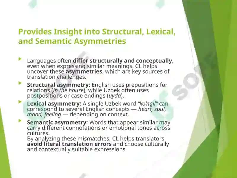 Interdisciplinary Character of Contrastive Linguistics 4