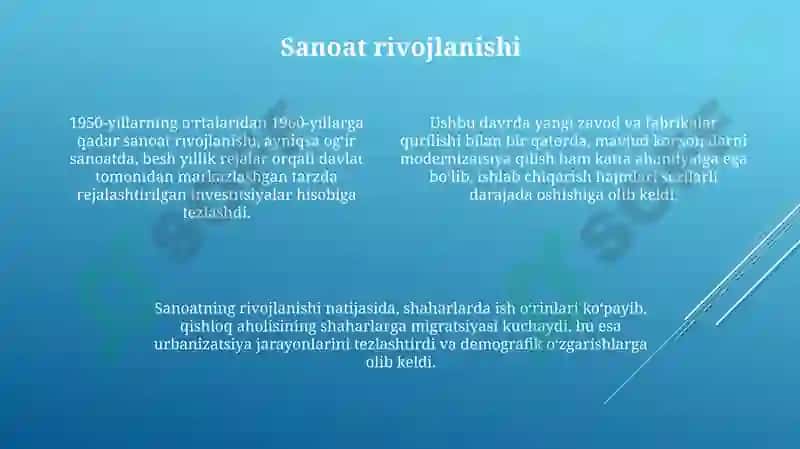 1950-1960-yillarningo'rtalaridagiiqtisodiy-ijtimoiytaraqqiyot 4