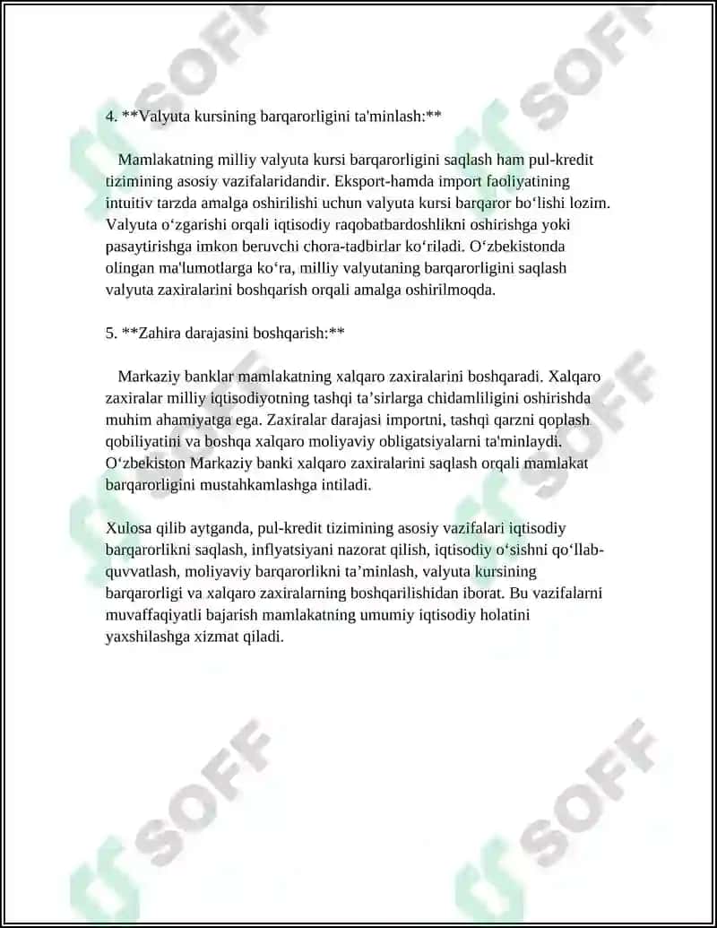 Pul-Kredit Tizimi va Banklar 4