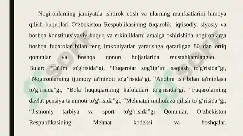 Nogironlarning huquq himoyasi 4