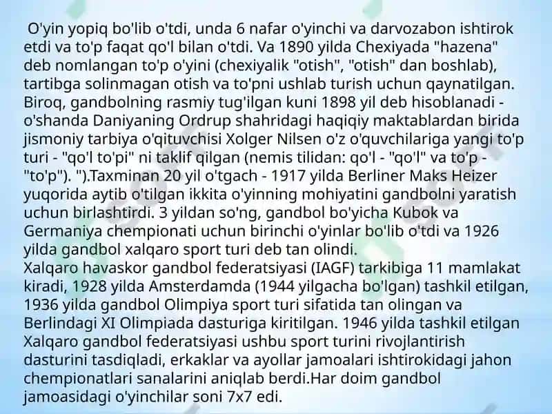 Gandbolsporto’yinqoidalari 4