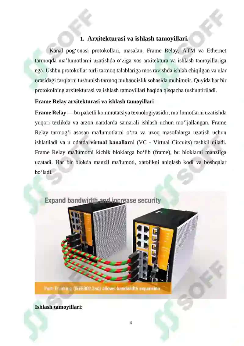 Kommutatorlar (switch) 4