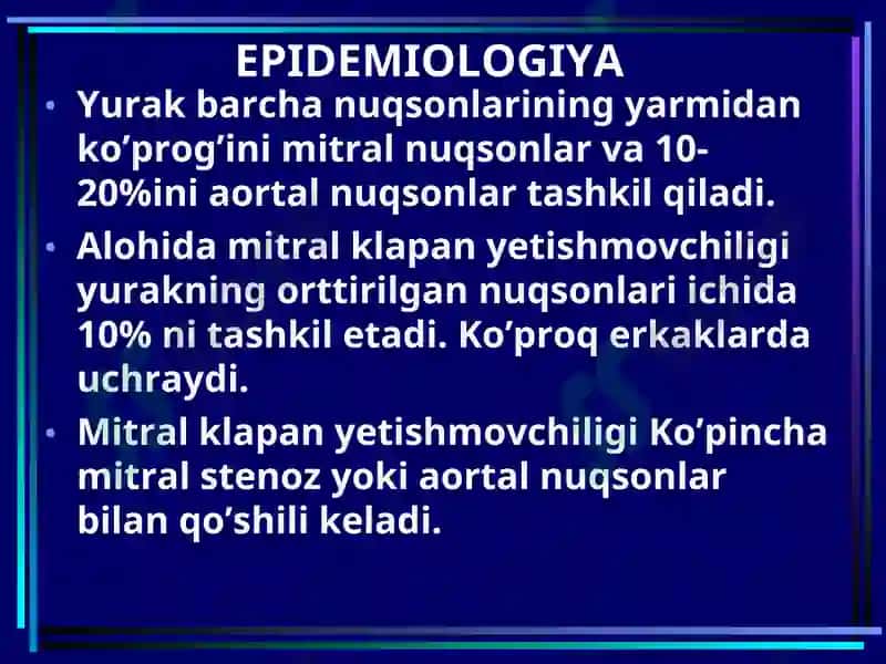 YURAK MITRALNUQSONLARI 4