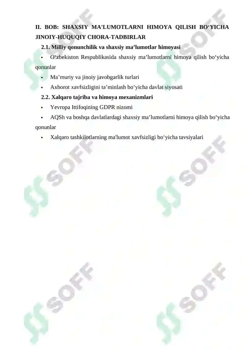 SHAXSIY MA'LUMOTLARNI JINOIY-HUQUQIY HIMOYA QILISH 4