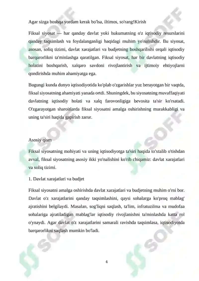Fiksal Siyosat 4