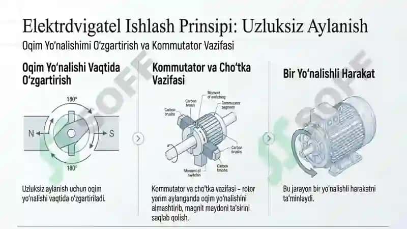 Elektrdvigatellarning ishlash prinsipi va texnologiyasi 4