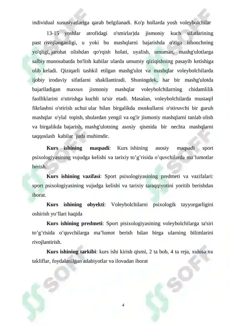 SPORT PSIXOLOGIYASINING VOLEYBOLCHILARGA TA’SIRI 4