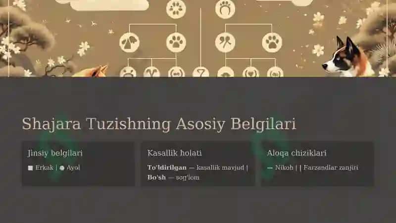 Antropogenetikausullari: Shajara usuli 4
