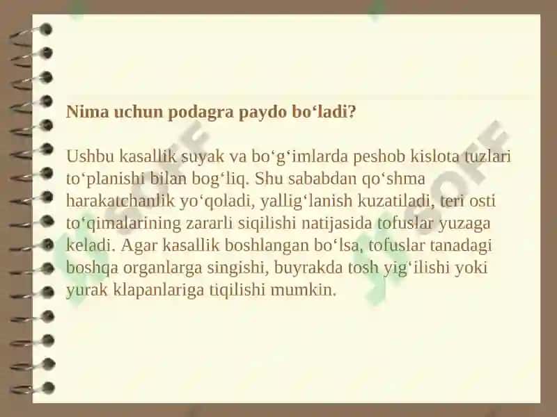 Podagra kasalligi 4