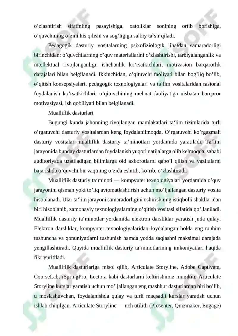 Pedagogik dasturiy vositalar 4