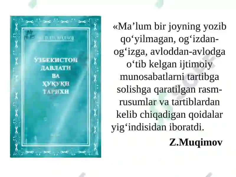 O‘ZBEKISTON RESPUBLIKASIDA HUJJATCHILIKNING TAKOMILLASHUVI 4
