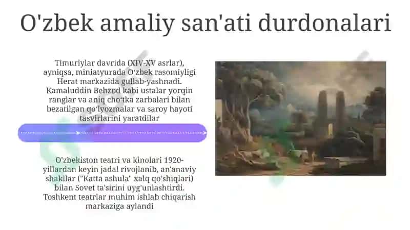 Sahna va Ekran: O'zbekistonda Teatr va Kino 4