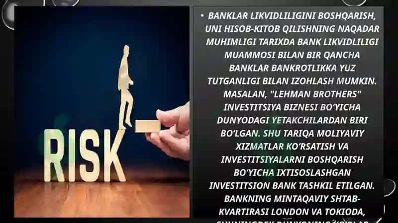 Likvidlik va miyozli moliyaviy barqarorlik 4