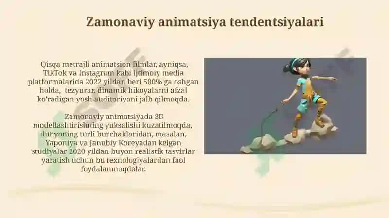 Animatsion Faoliyat tarixi 4