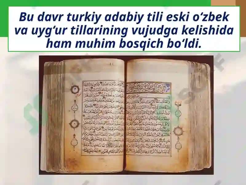 Turkiy yozma adabiyot 4