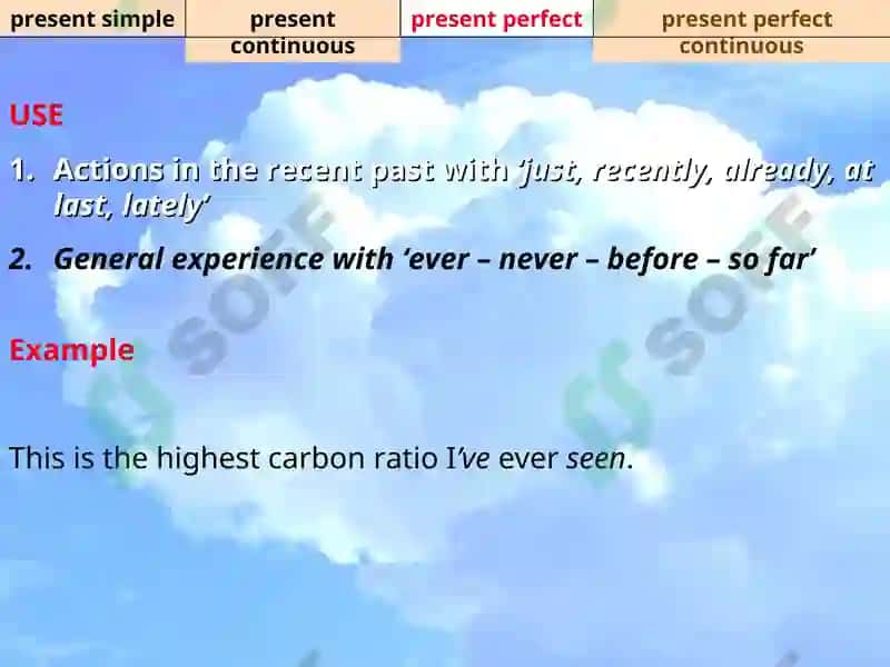 Tenses 4