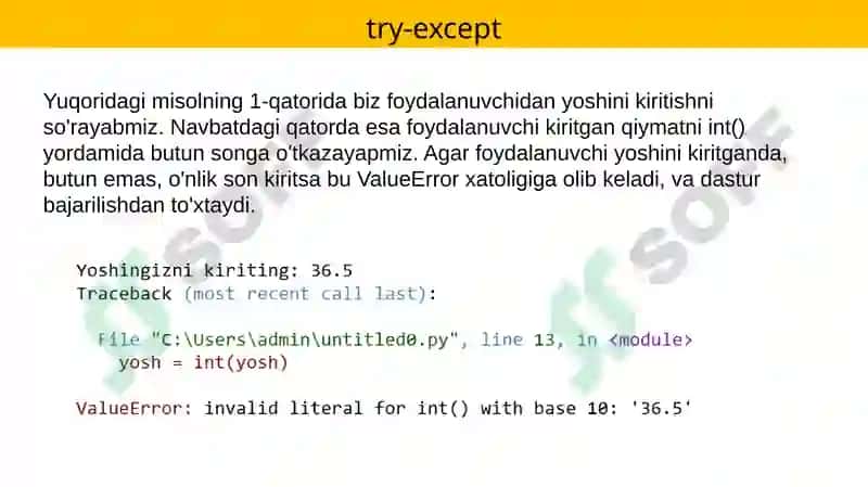 DASTURLASH FANIDAN YOZGAN MUSTAQIL ISHI 4