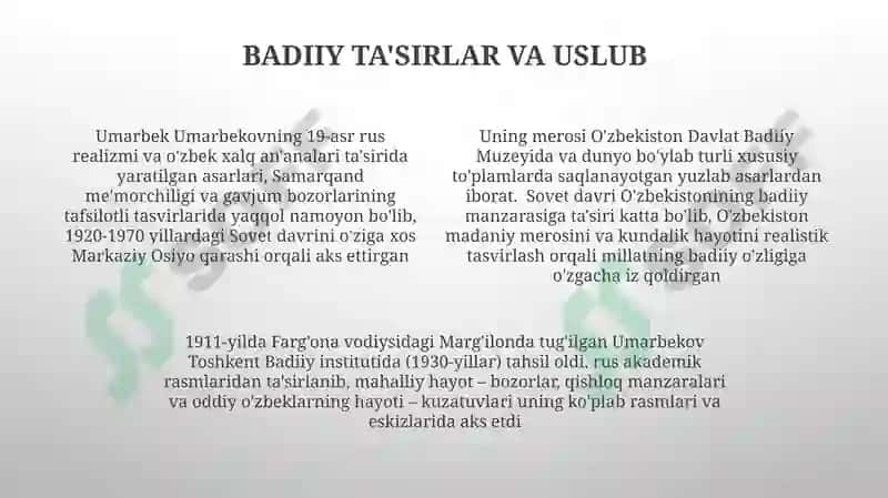 O'lmas Umarbekov hayoti va ijodi 4