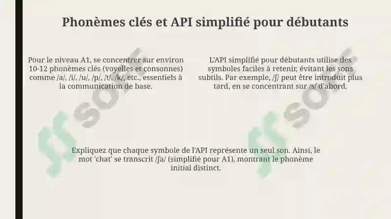 Prononciation A1 4