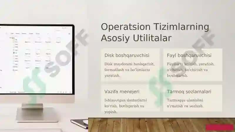 Utilitalar va Drayverlar 4