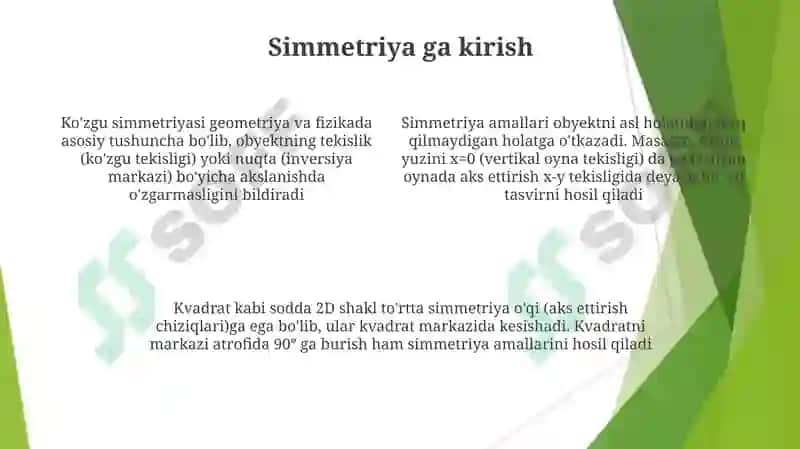 Kaynosimmetriya konsepsiyasi 4