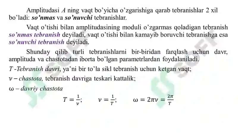 Mexanik tebranishlar 4