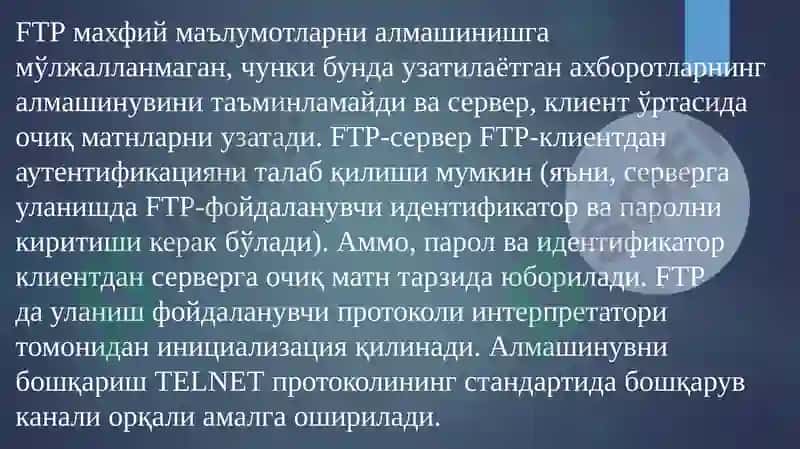 FTP protokoli 4