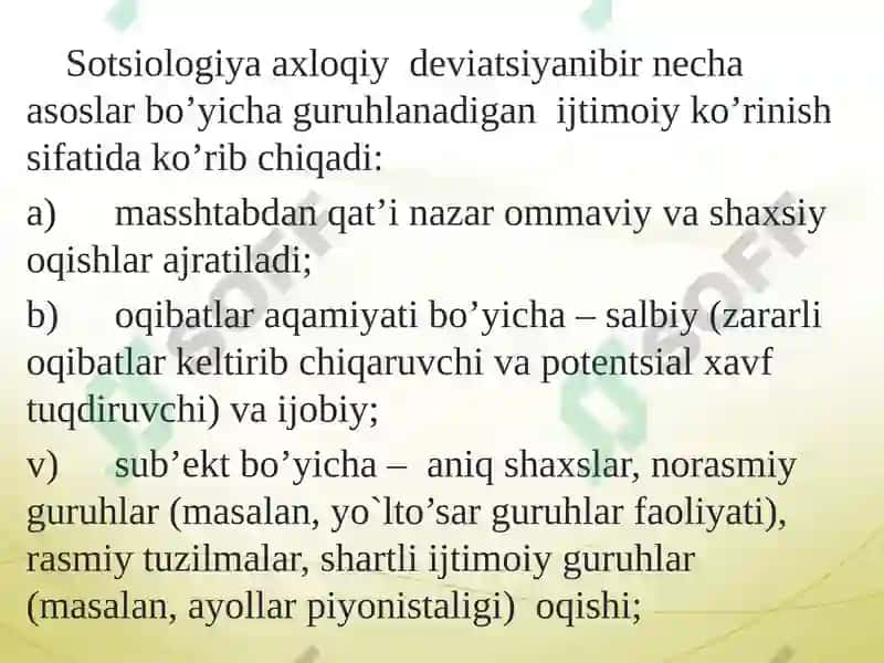 Dezadaptatsiya va uning o'smir xulqi 4