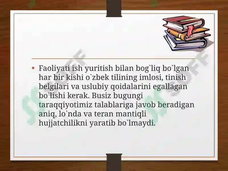 Ish yuritish tili va uslubi 4