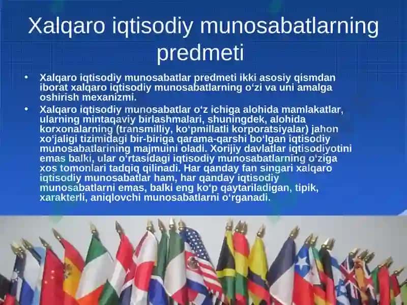 Xalqaro iqtisodiyintegratsiyauning mazmuni va shakllari 4