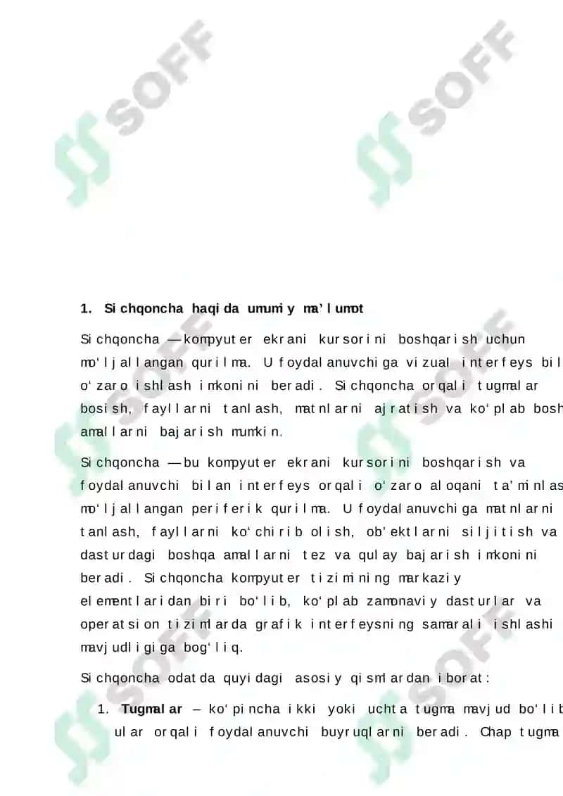 Sichqoncha va klaviatura 4