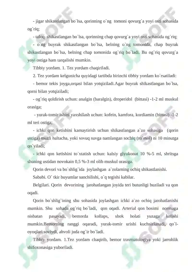 Ko’krak qafasi A’zolari trvmasi 4